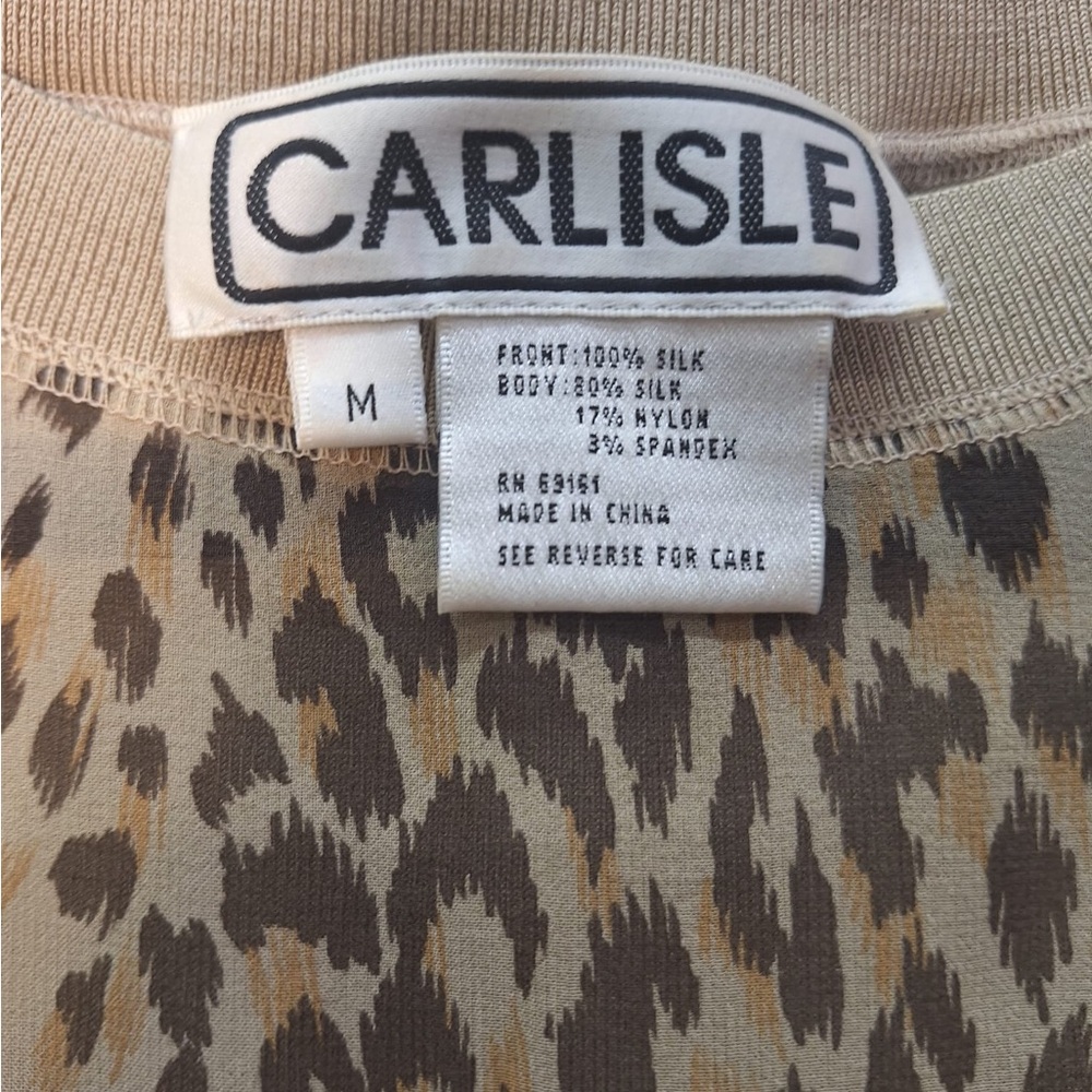 Carlisle Animal Print Tank Top - Picture 4 of 7